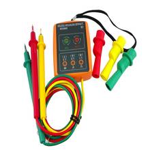 3 Phase Rotation Tester Digital Phase Indicator Detector LED + Buzzer SM852B Phase Sequence Meter 60V~600V AC Three Phase 2024 - buy cheap