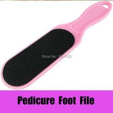 high quality  Pedicure plastic Foot File Dead Skin Remover Sanding Rasp C manicure tool 2 pcs/lot drop shipping 2024 - buy cheap