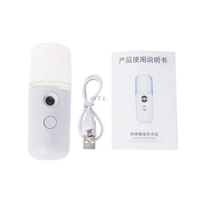 Portable USB Rechargeable Nano Humidifier Cooling Mist Sprayer Nano Facial Steamer Beauty Device newest 2024 - buy cheap