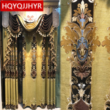 European and American luxury villas embroidered  curtains for Living Room windows custom high-end classic curtains for Bedroom 2024 - buy cheap