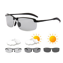 Photochromic Sunglasses Men Polarized driving Chameleon Glasses Male Change Color SunGlasses Day Night Vision Driving Eyewear 2024 - buy cheap