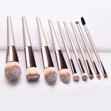 ENNKE face and eye makeup set full function makeup brushes wood handle synthetic hair make up brush 9pcs/set 2024 - buy cheap