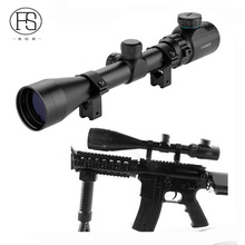 Ajustável Tactical Riflescope 3-9x40 Rifle Scope Optics Sniper Cervos de Retícula de Mira Escopos de Caça Tático Ao Ar Livre 11/20mm Ferroviário 2024 - compre barato