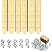 30pcs x 0.6mm Gold Titanium Replacement Lawnmower Blades with Screws for Automower 2024 - buy cheap