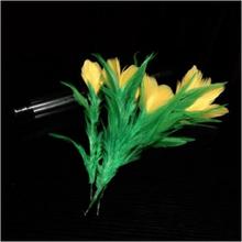 One Feather Flower To Five /Five in One Flower(Yellow Flower) Magic Tricks Stage Props Gimmick Funny Accessories Appearing Magia 2024 - buy cheap