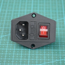 10pcs Switch Socket with black switch for arcade machine/Cocktail Machine accessories/coin operated game arcade cabinet parts 2024 - buy cheap