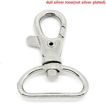 8SEASONS Lobster Swivel Clasps For Key Ring Silver Color 4.1cm x 3cm,10PCs (B30121) 2024 - buy cheap