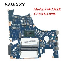 Оригинальная материнская плата для ноутбука Lenovo 300-15ISK, модель 5B20K38179 NM-A481 с процессором SR2EY, системная плата DDR3, полностью протестирована 2024 - купить недорого