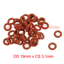 OD 19mm x CS 3.1mm silicone rubber sealing o rings gasket 2024 - buy cheap