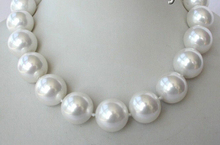 Collar de perla de concha del Mar del Sur, Gargantilla clásica grande redonda de 20mm, 14K, cierre Estilo AAA, fino, Noble, Natural, real, envío gratis 2024 - compra barato