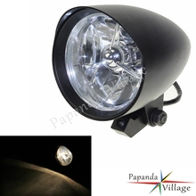 Bombilla LED H4 de aluminio para motocicleta, faro delantero personalizado de 1/2 pulgadas, color negro, para Harley Big Twins Sportster XL Bobber 2024 - compra barato