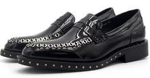 fashion black genuine leather oxford shoes fashion patent leather loafers british style spring autumn slip on flat shoes 2024 - buy cheap