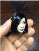 Пользовательские 1/6 Азии Beauty Head Sculpt, похожие на Liu Yan, желтые волосы 2017, новинка, хит продаж, женская модель головы для 12 "PH Body toys 2024 - купить недорого