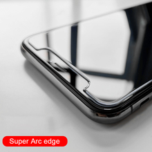 CHYI 9H Big Arc Glass For iphone 12 11 pro max Screen Protector Tempered glass For iPhone XR X XS Max Large arc edge 2024 - buy cheap
