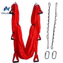 Inversion Trapeze Anti-Gravity Aerial Hammock Leisure Decompression  Traction Yoga Gym Swing Hanging + Daisy Chain+Carabiners 2024 - buy cheap