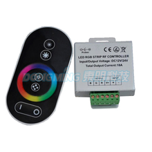 DC12V 24 v 216 W LED RGB controlador de Toque Sem Fio RF LED Touch Panel Controlador LED RGB Dimmer Controlador Remoto 2024 - compre barato