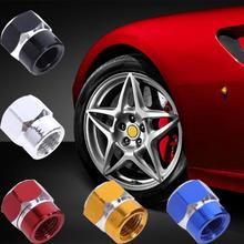 New wheel cover anti-theft aluminum automobile tire aluminum alloy color universal valve nozzle cap automobile tire valve cover 2024 - buy cheap