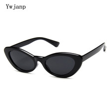 Óculos de sol feminino estilo olho de gato, óculos fashion fofo sexy para mulheres estilo vintage uv400 2018 2024 - compre barato