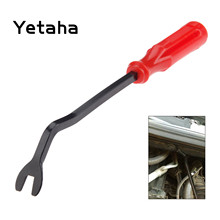 Yetaha Car Door Trim Panel Fastener Removal Tool Auto Upholstery Rivet Clips Pry and Installer Tool Maintenance Screwdriver 2024 - buy cheap