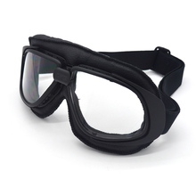 Goggles Vintage Transparent WWII RAF Glasses Retro Pilot Sunglasses Motorcycle Biker Eyewear 2024 - buy cheap