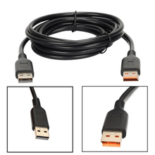 Cable de alimentación con cargador USB para portátil, adaptador de corriente de 2m para Lenovo Yoga 3 PRO yoga 11 2024 - compra barato