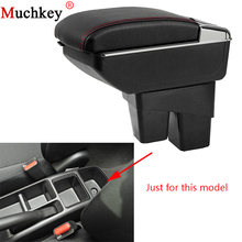 For Honda Fit Jazz 2014-2018 Armrest box Central Console Arm Store content box cup holder ashtray With Rise and Down Function 2024 - buy cheap