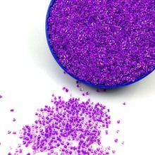 16g 1000 Uds 2mm 12/0 luz púrpura claro ronda cuentas espaciadoras sueltas Cezch cuentas de semilla de cristal hecho a mano joyería DIY de prendas de vestir de 2024 - compra barato