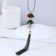 2018 ball with tassel Statement Necklace Women jewlery gold Color Necklaces & Pendants Jewelry N2856 2024 - buy cheap