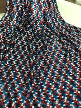 Tecido de renda bordada de tule africano com paetê de boa aparência para vestido de festa 2024 - compre barato