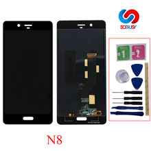 AAA Quality For Nokia 8 N8 Lcd Display N8 LCD Screen with Touch Screen Digitizer Assembly Replacement parts+repair tools+3M Tape 2024 - buy cheap