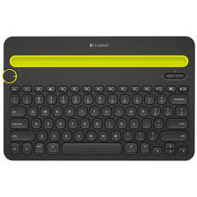 Logitech K480 Bluetooth беспроводной игровой ноутбук PC teclado Gamer оригинальная многофункциональная мини-клавиатура klavye для телефона планшета 2024 - купить недорого