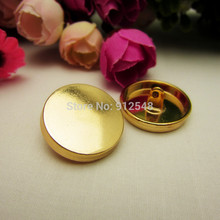 1410844,10pcs,gold metal Smooth buttons in Gold Color,Classic fashion brand buttons,garment accessories DIY materials 2024 - buy cheap