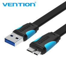 Vention супер Скорость Кабель USB 3,0 Micro-B кабель передачи данных кабель быстрого зарядного устройства кабель для жесткого диска Galaxy Note 3 Galaxy S5 2024 - купить недорого