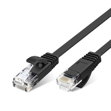 2 м 6 футов Чистый медный провод CAT6 плоский UTP Ethernet сетевой кабель RJ45 соединительный LAN-кабель черный белый цвет 2024 - купить недорого