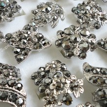 80pcs wholesale lots jewelry ring fashion vintage Rhinestone silver plated rings Antique  free shipping BL108 2024 - buy cheap