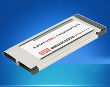 PCI Express Card, Expresscard к USB 3,0 2 порта адаптер 34 мм экспресс-карта конвертер 2024 - купить недорого