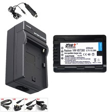 1Pc  VW-VBT380 VW VBT380 vbt380 Li-ion Battery+ Single Charger for Panasonic HC-V720,HC-V727,HC-V730,HC-V750,HC-V757 ,HC-V770 2024 - buy cheap