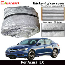 Cawanerl For Acura ILX Thick Cotton Car Cover Outdoor Sun Shield Rain Snow Hail Protect Waterproof Cover Dust Proof 2024 - buy cheap
