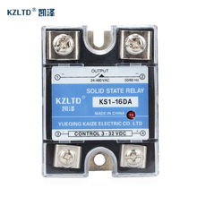 Single Phase Relays Solid State 16A 3~32V DC to 24~480V AC Module Relays SSR-16DA wholesale Retail KS1-16DA  No Contact 2024 - buy cheap