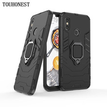 Coque Car Bracket Magnetic Full Back Cover Luxury Ring Case For xiaomi mi 8 Stand soft silicon rubber brand phone cases bag 2024 - buy cheap