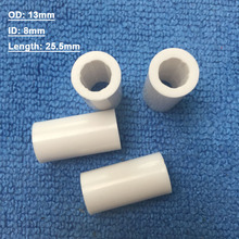 Free shipping 10pcs/lot OD13mm/ID8mm Pool cue ferrules 25.5mm Length white plastic Billiards Cue tubes Billiard accessories 2024 - купить недорого