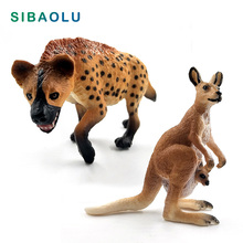 Cute Simulation Female Kangaroo Wild Dog Animal model figurine home decor miniature fairy garden decoration accessories modern 2024 - buy cheap