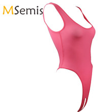 Women'S Swimsuit Swimwear One Piece Swimming Suit High Cut Thong Leotard Bodysuit Underwear With Stretch Sleeveless Swim Wear 2024 - buy cheap