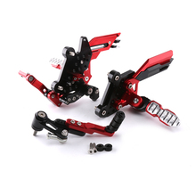 CB650F Racing Big Bike Aluminum Alloy Anti-slid Backset Rearset Footrest for Honda CB650F CBR650F 2018 2024 - buy cheap