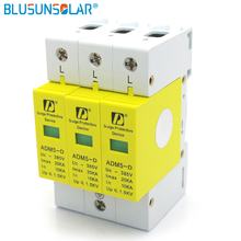 Bulsunsolarвысокое Качество 3P 20KA 110V 220V AC Din Rail SPD Защита от перенапряжения анти-молния устройство защиты от перенапряжения 2024 - купить недорого