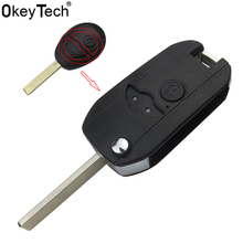 OkeyTech Modified KEY Flip Folding Remote Car Key Shell Fob Cover Case For BMW Mini Cooper Alarm Systems Security 2024 - buy cheap