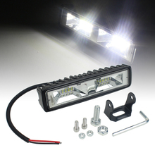 Barra de luz Led de 48W para coche todoterreno, accesorios de conducción de motocicleta, 4x4, 24V y 12V, accesorios para camión 2024 - compra barato