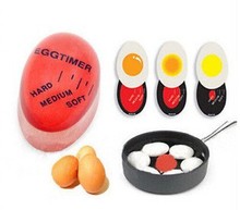 1pcs Egg Perfect Color Changing Timer Yummy Soft Hard Boiled Eggs Cooking Kitchen Eco-Friendly Resin Egg Timer Red timer tools 2024 - buy cheap