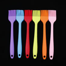 Multi Color Silicone Basting Pastry Brush Oil Brushes For Cake Bread Butter Baking Tools Safety BBQ Barbeque Brush 21*3cm 2024 - buy cheap