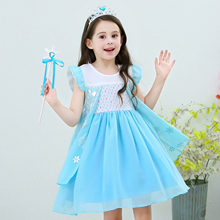 Christmas Infant Baby Girls Princess Dresses Kids Cosplay Costume Halloween Clothes Toddler Party Dress for Girl 2024 - buy cheap